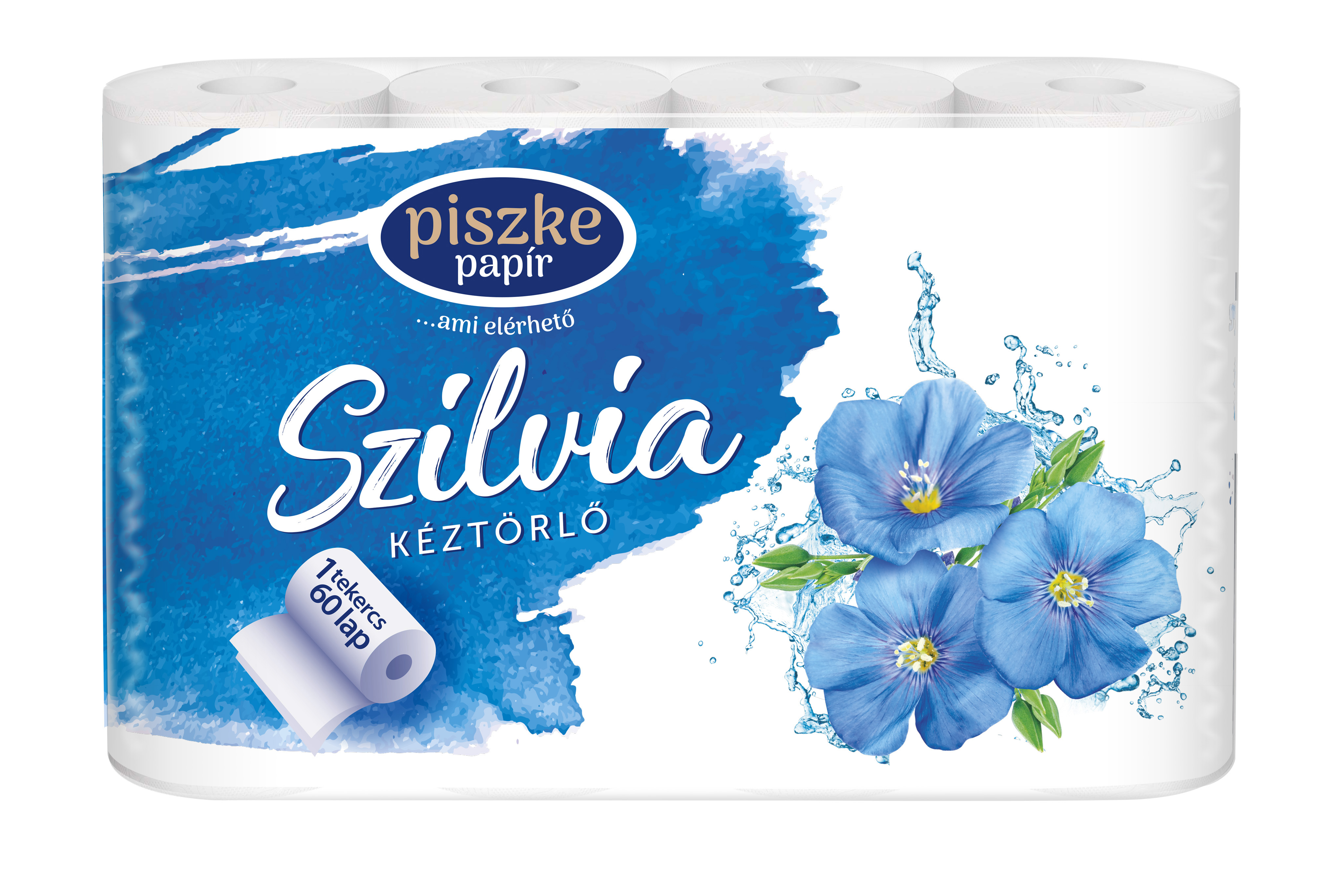 Szilvia 4 tekercses 2 rétegű papírtörlő